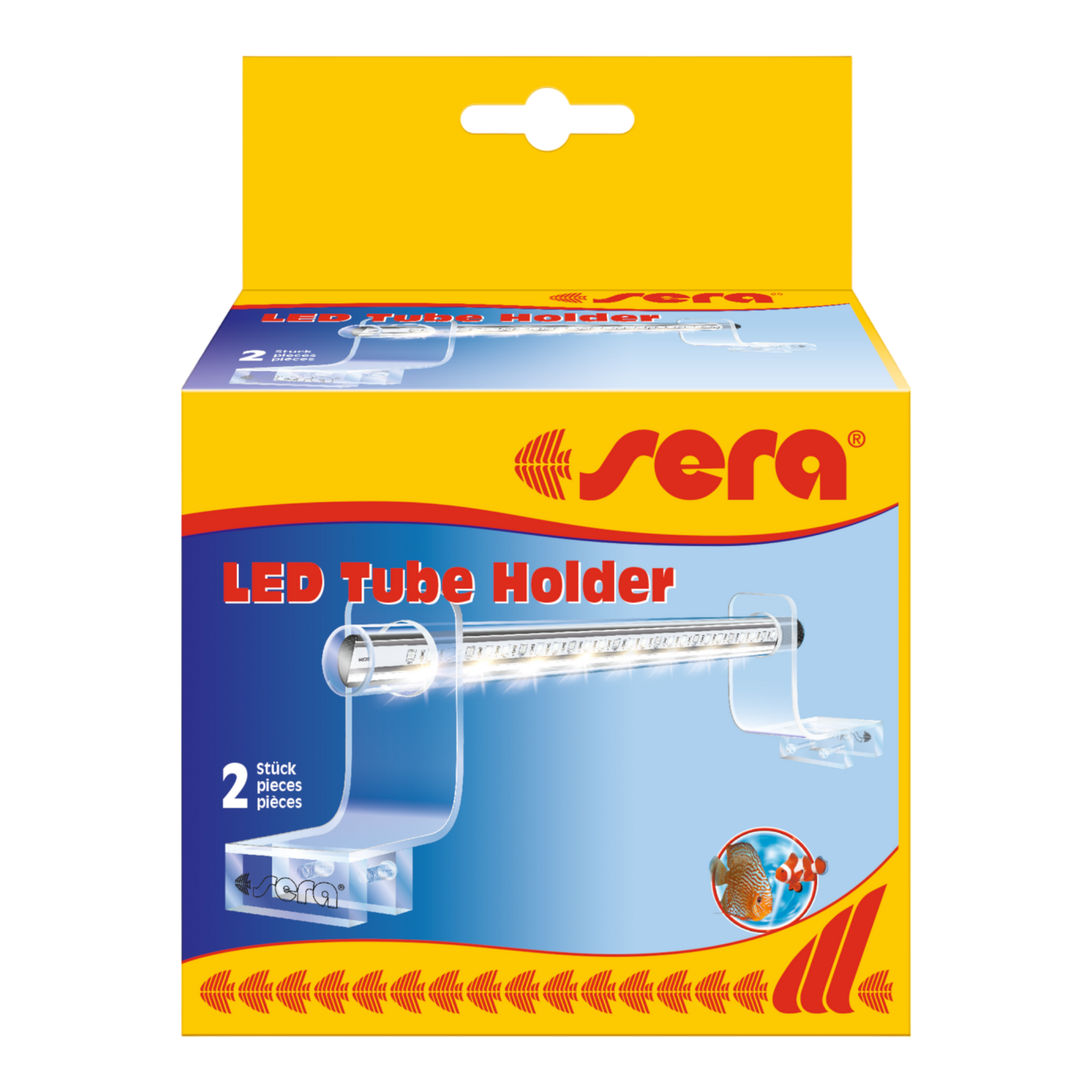 sera LED Tube Holder Clear - AQUAWORLD.AT