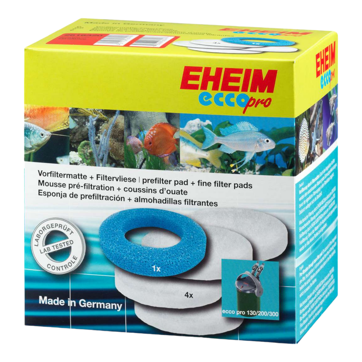 EHEIM Filtermatte und Filtervlies EccoPro 130/200/300 - AQUAWORLD.AT, Erfolgreich durch Fachliche Beratung