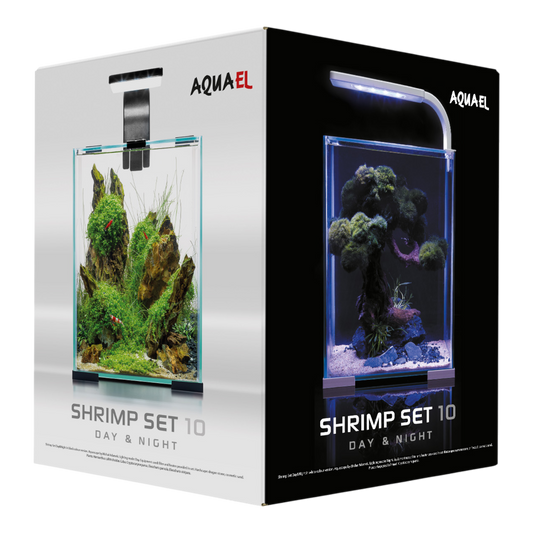 AQUAEL Shrimp Set Day & Night 10 L – Perfekte Lösung für Nano-Aquarien - AQUAWORLD.AT