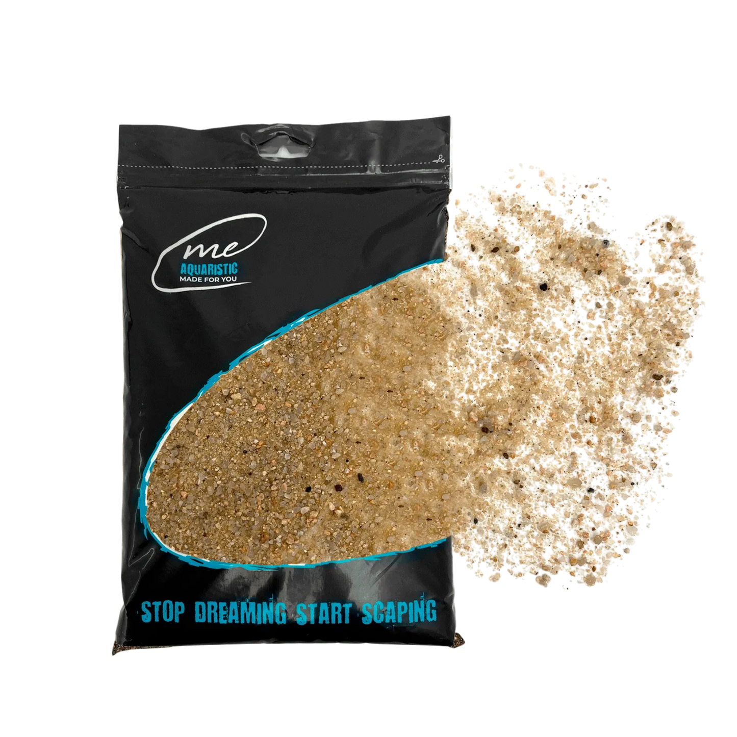 Me Nature Sunrise Sand, 0,1-4 mm (3 kg) – Natürlicher Sand für Aquarien und Terrarien - AQUAWORLD.AT