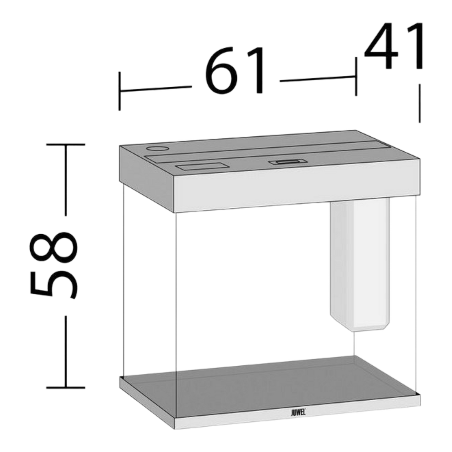 JUWEL LIDO 120 LED Aquarium – Stilvoll und Kompakt - AQUAWORLD.AT, Erfolgreich durch Fachliche Beratung