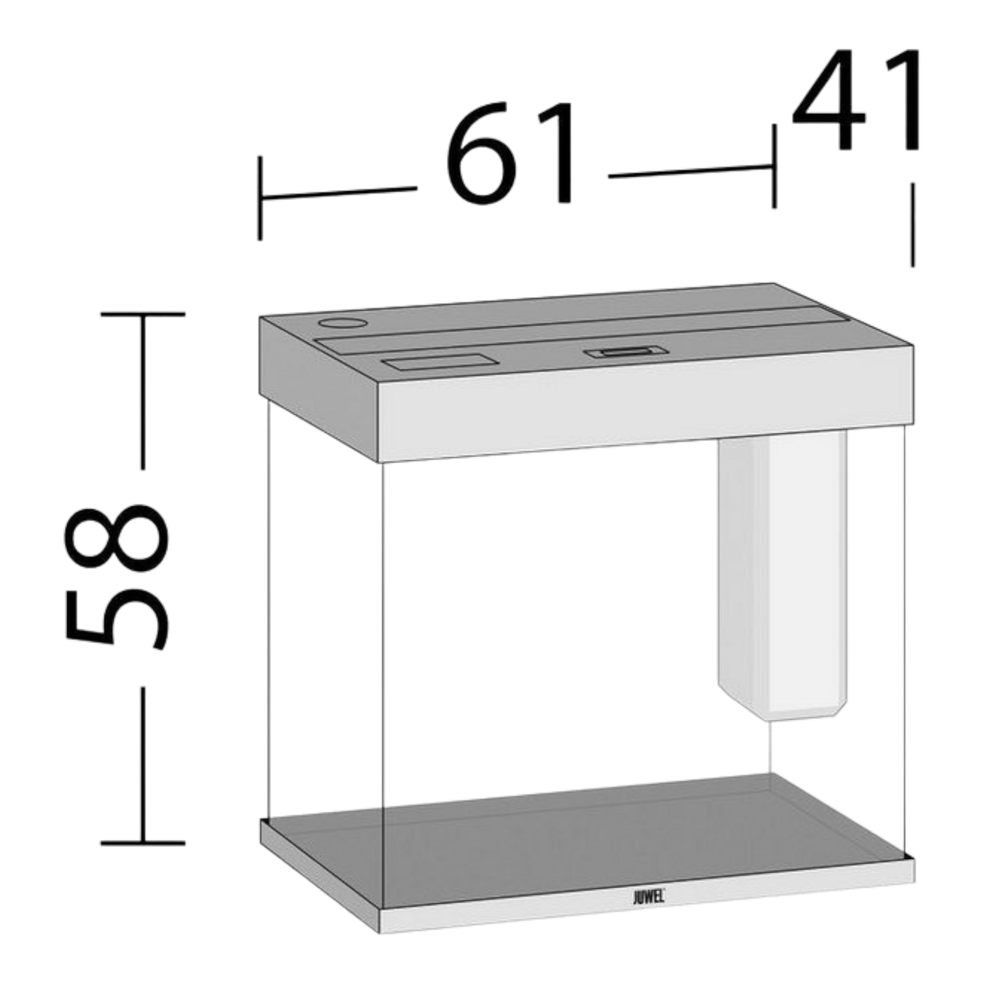 JUWEL LIDO 120 LED Aquarium – Stilvoll und Kompakt - AQUAWORLD.AT, Erfolgreich durch Fachliche Beratung