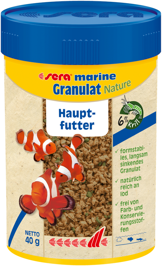 sera marine Granulat Nature - AQUAWORLD.AT